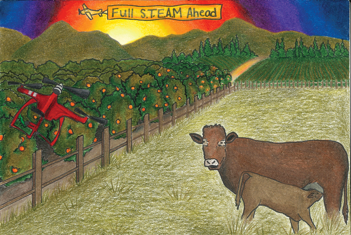 Tulare County Farm Bureau announces Calendar Art winners Tulare County Farm Bureau announces Calendar Art winners